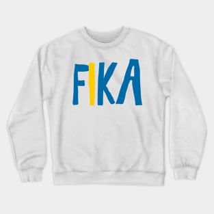 Swedish Fika Sweden Coffee break Crewneck Sweatshirt